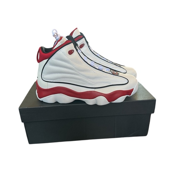 jordan pro strong gym red